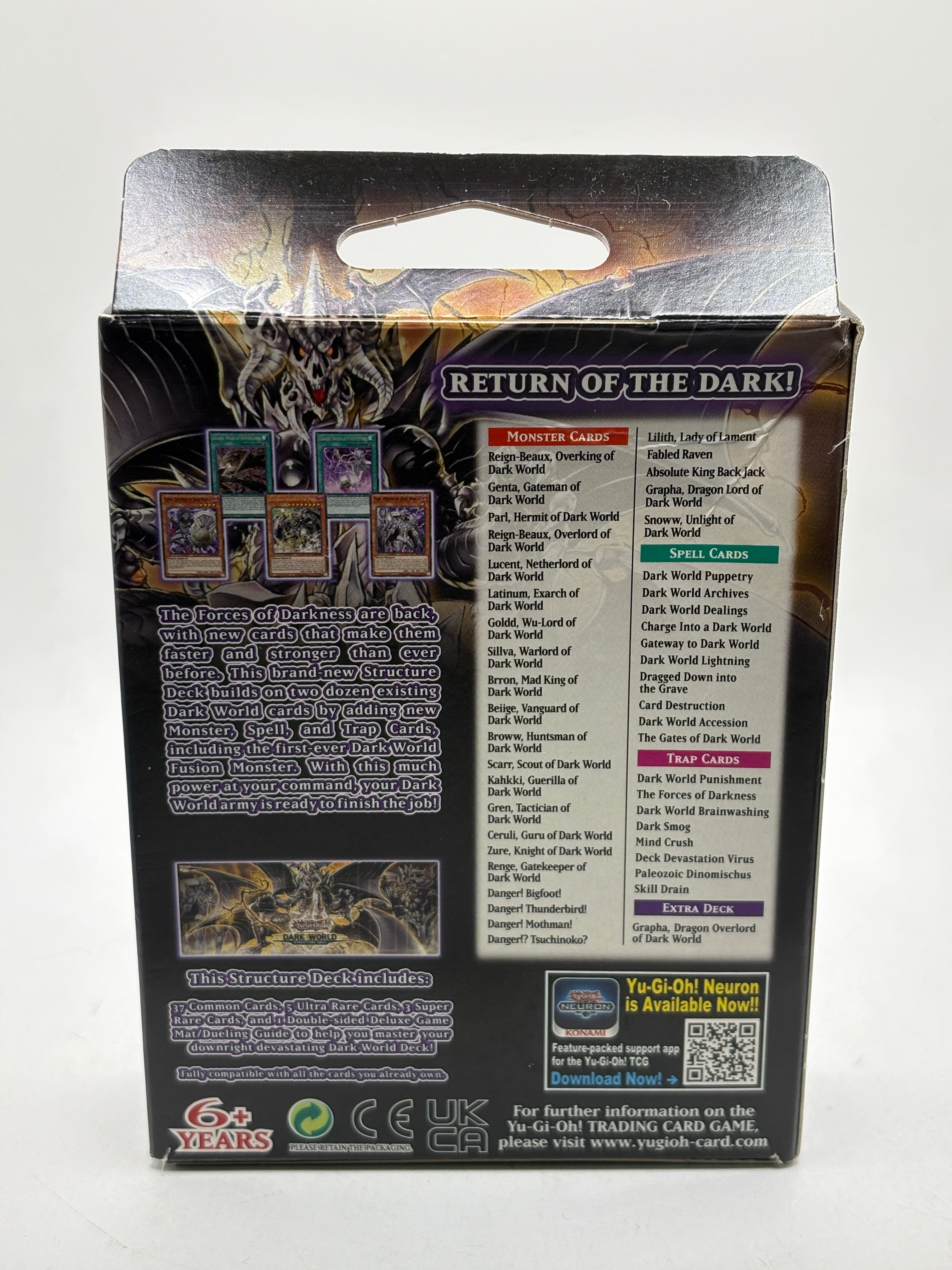 Yu-Gi-Oh! TCG Dark World Structure Deck Sealed, photo 2